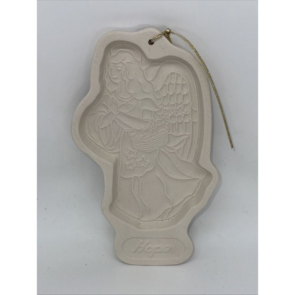 1994 LONGABERGER POTTERY ANGEL SERIES HOPE COOKIE MOLD NEW NO BOX BAKING DECOR